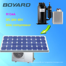 R134a Boyard 48v Wechselrichter rotary Kompressor für 48v dc Kondensatoreinheit solar split Klimaanlage